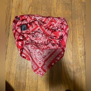 Bandana red Tube top